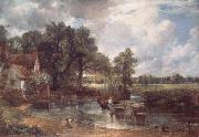 John Constable The hay wain oil painting artist